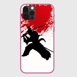 Чехол для iPhone 12 Pro Max УДАР НИНДЗЯ, цвет: 3D-малиновый