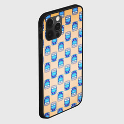 Чехол для iPhone 12 Pro Max Сгущенка паттерн, цвет: 3D-черный — фото 2