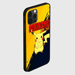 Чехол для iPhone 12 Pro Max PIKACHU PIKA PIKA ПИКАЧУ, цвет: 3D-черный — фото 2