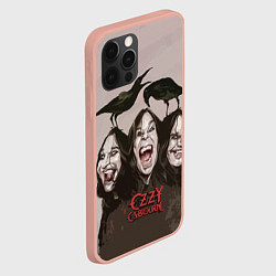 Чехол для iPhone 12 Pro Max Ozzy Osbourne, цвет: 3D-светло-розовый — фото 2