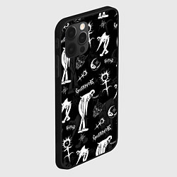 Чехол для iPhone 12 Pro Max Ghostemane, цвет: 3D-черный — фото 2