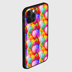 Чехол для iPhone 12 Pro Max Воздушные Шары, цвет: 3D-черный — фото 2