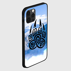 Чехол для iPhone 12 Pro Max Печать Велеса Волчья лапа, цвет: 3D-черный — фото 2