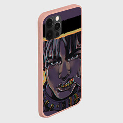 Чехол для iPhone 12 Pro Max NUMB XXXTENTACION Z, цвет: 3D-светло-розовый — фото 2