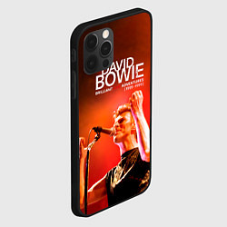 Чехол для iPhone 12 Pro Max Brilliant Live Adventures - David Bowie, цвет: 3D-черный — фото 2