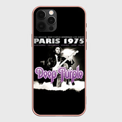 Чехол для iPhone 12 Pro Max Deep Purple - Paris 1975, цвет: 3D-светло-розовый