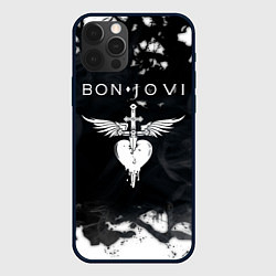 Чехол для iPhone 12 Pro Max BON JOVI БОН ДЖОВИ, цвет: 3D-черный