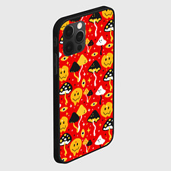 Чехол для iPhone 12 Pro Max Галюцинации, цвет: 3D-черный — фото 2