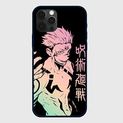 Чехол для iPhone 12 Pro Max Сукуна, Магическая битва, цвет: 3D-черный