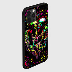 Чехол для iPhone 12 Pro Max Адская любовь, цвет: 3D-черный — фото 2