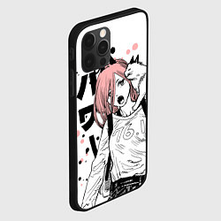 Чехол для iPhone 12 Pro Max Power с котиком - Chainsaw Man, цвет: 3D-черный — фото 2