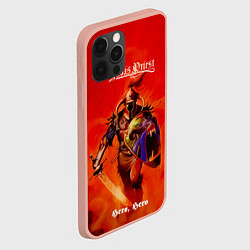 Чехол для iPhone 12 Pro Max Hero, Hero - Judas Priest, цвет: 3D-светло-розовый — фото 2