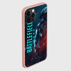 Чехол для iPhone 12 Pro Max BATTLEFIELD 2042 SOLDIER WARS, цвет: 3D-светло-розовый — фото 2