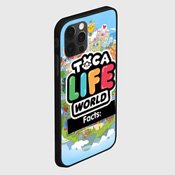 Чехол для iPhone 12 Pro Max Toca Life World, цвет: 3D-черный — фото 2