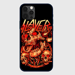 Чехол для iPhone 12 Pro Max Slayer, Reign in Blood, цвет: 3D-черный