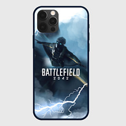 Чехол для iPhone 12 Pro Max WINGSUIT BATTLEFIELD 2042, цвет: 3D-черный