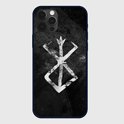 Чехол для iPhone 12 Pro Max BERSERK LOGO GRUNGE, цвет: 3D-черный