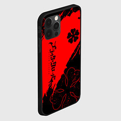 Чехол для iPhone 12 Pro Max Чёрный клевер: Black clover, цвет: 3D-черный — фото 2