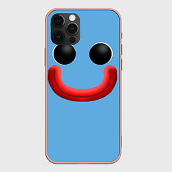 Чехол для iPhone 12 Pro Max Huggy Waggy smile, цвет: 3D-светло-розовый