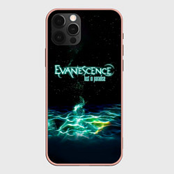 Чехол для iPhone 12 Pro Max Evanescence lost in paradise, цвет: 3D-светло-розовый