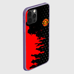 Чехол для iPhone 12 Pro Max МАНЧЕСТЕР ЮНАЙТЕД FCMU MANCHESTER UNITED RED DEVIL, цвет: 3D-серый — фото 2