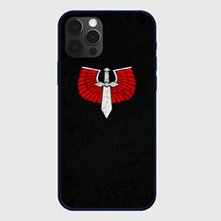 Чехол для iPhone 12 Pro Max Темные ангелы до Ереси цвет легиона, цвет: 3D-черный