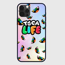 Чехол для iPhone 12 Pro Max Toca Life: Smile Logo, цвет: 3D-черный