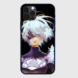 Чехол для iPhone 12 Pro Max Венецианская девушка Nier automata 2b, цвет: 3D-черный
