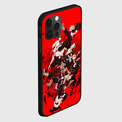 Чехол для iPhone 12 Pro Max Токийские мстители Главные герои в кровавом водоро, цвет: 3D-черный — фото 2