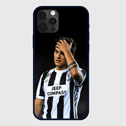 Чехол для iPhone 12 Pro Max Пауло Дибала, Dybala, цвет: 3D-черный