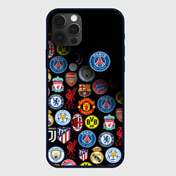 Чехол для iPhone 12 Pro Max PSG LOGOBOMBING, цвет: 3D-черный