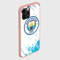 Чехол для iPhone 12 Pro Max Manchester City - Футбольный клуб, цвет: 3D-светло-розовый — фото 2