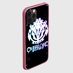 Чехол для iPhone 12 Pro Max OVERLORD оверлорд neon НЕОН, цвет: 3D-малиновый — фото 2