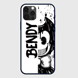 Чехол для iPhone 12 Pro Max BENDY - БЕНДИ БРЫЗГИ КРАСКИ, цвет: 3D-черный