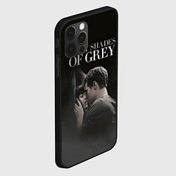 Чехол для iPhone 12 Pro Max 50 Shades of Grey 50 Оттенков Серого, цвет: 3D-черный — фото 2