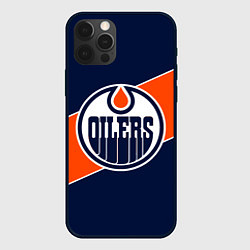 Чехол для iPhone 12 Pro Max Эдмонтон Ойлерз Edmonton Oilers NHL, цвет: 3D-черный