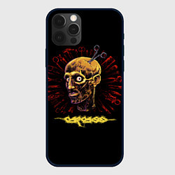 Чехол для iPhone 12 Pro Max Carcass, Necroticism, цвет: 3D-черный