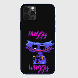 Чехол для iPhone 12 Pro Max Poppy Playtime: Huggy, цвет: 3D-черный