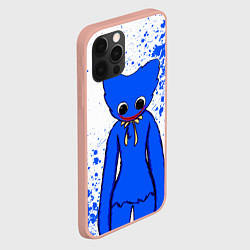 Чехол для iPhone 12 Pro Max POPPY PLAYTIME BLUE ИГРА ПОППИ ПЛЕЙТАЙМ ХАГГИ ВАГГ, цвет: 3D-светло-розовый — фото 2