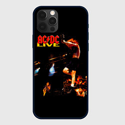 Чехол для iPhone 12 Pro Max ACDC Live, цвет: 3D-черный