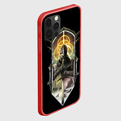 Чехол для iPhone 12 Pro Max Elden Ring fire keeper, цвет: 3D-красный — фото 2