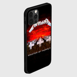 Чехол для iPhone 12 Pro Max Master of Puppets - Metallica, цвет: 3D-черный — фото 2