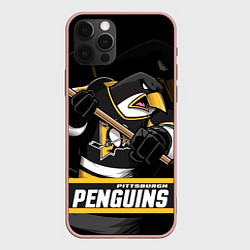 Чехол iPhone 12 Pro Max Питтсбург Пингвинз, Pittsburgh Penguins