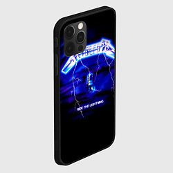 Чехол для iPhone 12 Pro Max Ride the Lightning - Metallica, цвет: 3D-черный — фото 2