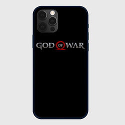 Чехол для iPhone 12 Pro Max GOD OF WAR LOGO, РУНЫ, цвет: 3D-черный