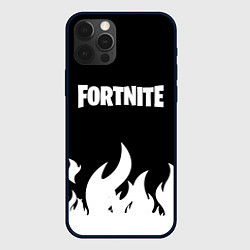 Чехол для iPhone 12 Pro Max Fortnite Огонь, цвет: 3D-черный