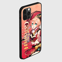 Чехол для iPhone 12 Pro Max Genshin Impact - Yanfei, цвет: 3D-черный — фото 2