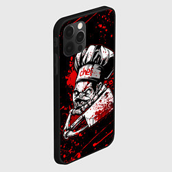 Чехол для iPhone 12 Pro Max DOTA 2 PUDGE, БРЫЗГИ КРАСОК, цвет: 3D-черный — фото 2