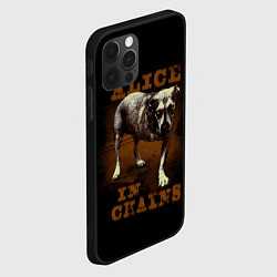 Чехол для iPhone 12 Pro Max Alice in chains Dog, цвет: 3D-черный — фото 2