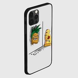 Чехол для iPhone 12 Pro Max HERES PINEAPPLE!, цвет: 3D-черный — фото 2